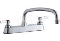 Elkay LK810AT12L2 8" Centerset Deck Mount Faucet