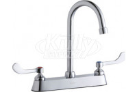 Elkay LK810GN05T4 8" Centerset Deck Mount Faucet