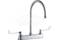 Elkay LK810GN08T6 8" Centerset Deck Mount Faucet