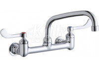 Elkay LK940AT08T4H 8" Centerset Wall Faucet