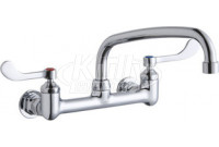 Elkay LK940AT10T4H 8" Centerset Wall Faucet