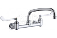 Elkay LK940AT10T6H 8" Centerset Wall Faucet