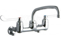 Elkay LK940AT10T6S 8" Centerset Wall Faucet