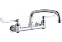 Elkay LK940AT12T6H 8" Centerset Wall Faucet