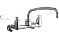 Elkay LK940AT12T6S 8" Centerset Wall Faucet