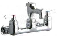 Elkay LK940BP03L2H 8" Centerset Wall Faucet