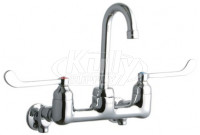Elkay LK940GN04T6S 8" Centerset Wall Faucet