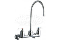 Elkay LK940GN08L2S 8" Centerset Wall Faucet
