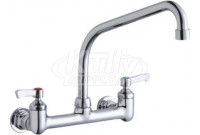 Elkay LK940HA10L2H 8" Centerset Wall Faucet