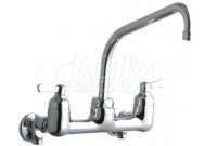 Elkay LK940HA10L2S 8" Centerset Wall Faucet