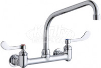 Elkay LK940HA10T4H 8" Centerset Wall Faucet