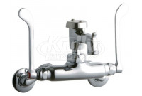 Elkay LK945BP03T6T Wall Mount Faucet, 3"-8" Adjustable  Centers