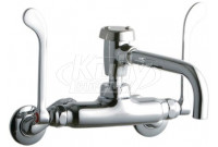 Elkay LK945VS07T6T Wall Mount Faucet, 3"-8" Adjustable  Centers