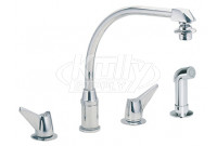 Elkay LKD2453 8" Centerset Concealed Deck Mount Faucet