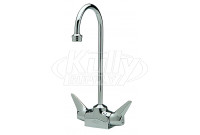 Elkay LKDVR208813 Dual Handle, Single Hole Bar Faucet - Vandal Resistant 