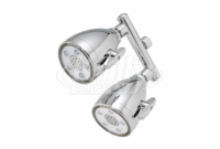 Speakman S-2222 5-Jet Anystream 2000 Dual Showerhead - Polished Chrome (Discontinued)