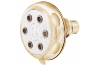 Speakman S-2620-PB 6 Jet Anystream Euro Showerhead - Polished Brass