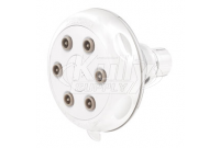 Speakman S-2620-WHT 6 Jet Anystream Euro Showerhead - White