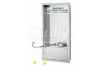 Bradley S19-281 Swing-Down Barrier-Free Cabinet-Mounted Eye/Face Wash