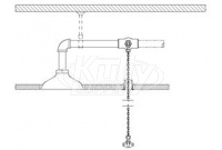 Speakman SE-235 Concealed Ceiling-Mounted Drench Shower (Discontinued)