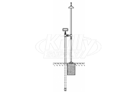 Speakman SE-260 Frostproof Free Standing Drench Shower