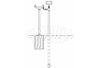 Speakman SE-556 Pedestal-Mounted Eyewash (with Plastic Receptor)