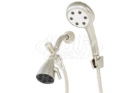 Speakman VS-112252-BN Combination Handheld Shower & Fixed Showerhead - Brushed Nickel 