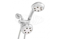 Speakman VS-222620 Combination Handheld & Fixed Showerhead w/ 3-way Diverter Bracket -  Polished Chrome