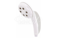 Speakman VS-82620-WHT-H 6-Jet Anystream Handheld Showerhead w/ Handle Strap - White (Discontinued)