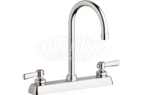 Chicago W8D-GN2AE35-369AB Hot and Cold Water Washboard Sink Faucet