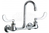 Chicago 631-XKABCP Hot and Cold Water Sink Faucet