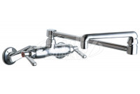 Chicago 445-DJ18ABCP Hot and Cold Water Sink Faucet