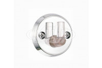 Alsons AL5001PK Clear Pin Wall Mount - Chrome (Discontinued)