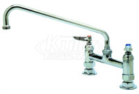 T&S Brass B-0221-CR B-0221 Double Pantry Faucet