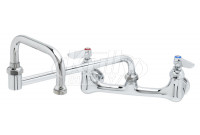 T&S Brass B-0265-BST Double Pantry Faucet