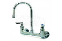 T&S Brass B-0331-BST Double Pantry Faucet