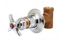 T&S Brass B-1025-1 Concealed Straight Valve