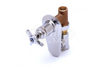 T&S Brass B-1025-ST Concealed Straight Valve