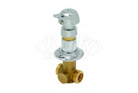 T&S Brass B-1029-PA Concealed Straightway Valve