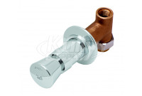 T&S Brass B-1029-UCP Concealed Straight Valve