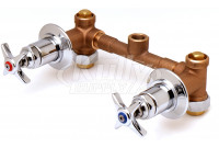 T&S Brass B-1035 Concealed Bypass Mixing Valve