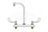 T&S Brass B-1120-04 Workboard Faucet