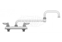 T&S Brass B-1132 Workboard Faucet