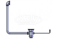 T&S Brass B-3940-01 Twist Waste w/ Overflow