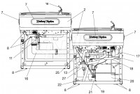 Halsey Taylor HTVZ Series Drinking Fountain Parts Breakdown