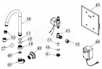 Zurn Z6903-75 AquaSense Faucet Parts Breakdown