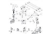 Zurn Z6950-XL-S Aqua-FIT Serio Faucet Parts Breakdown