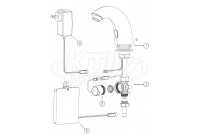 Symmons S6960 Faucet Parts Breakdown