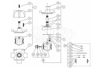 Acorn 9975-034-001 Mixing Valve Parts Breakdown