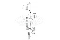 Symmons S-254 Faucet Parts Breakdown